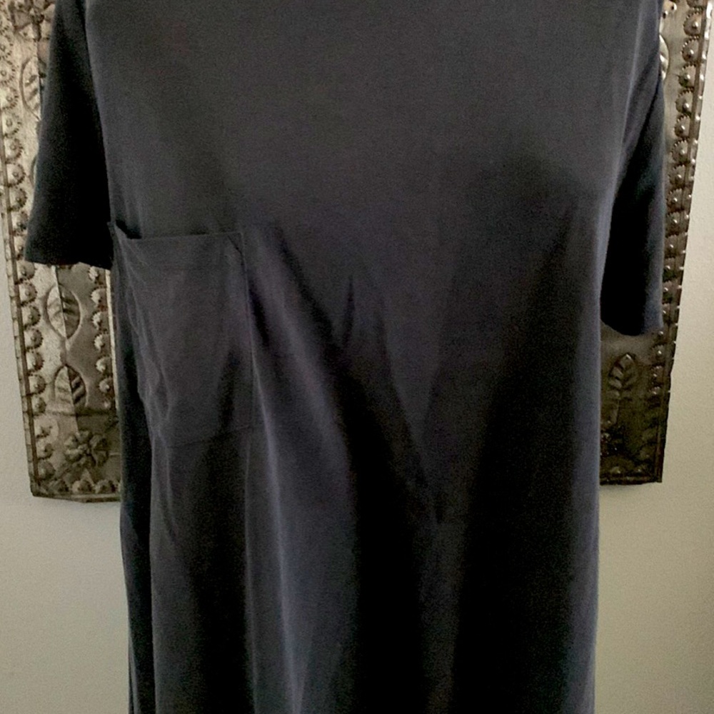 MEMBERS MARK NEW BASIC BLACK LOOSE FIT TEE SIZE MED